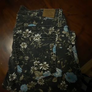 Guess jeans floral print women size 26